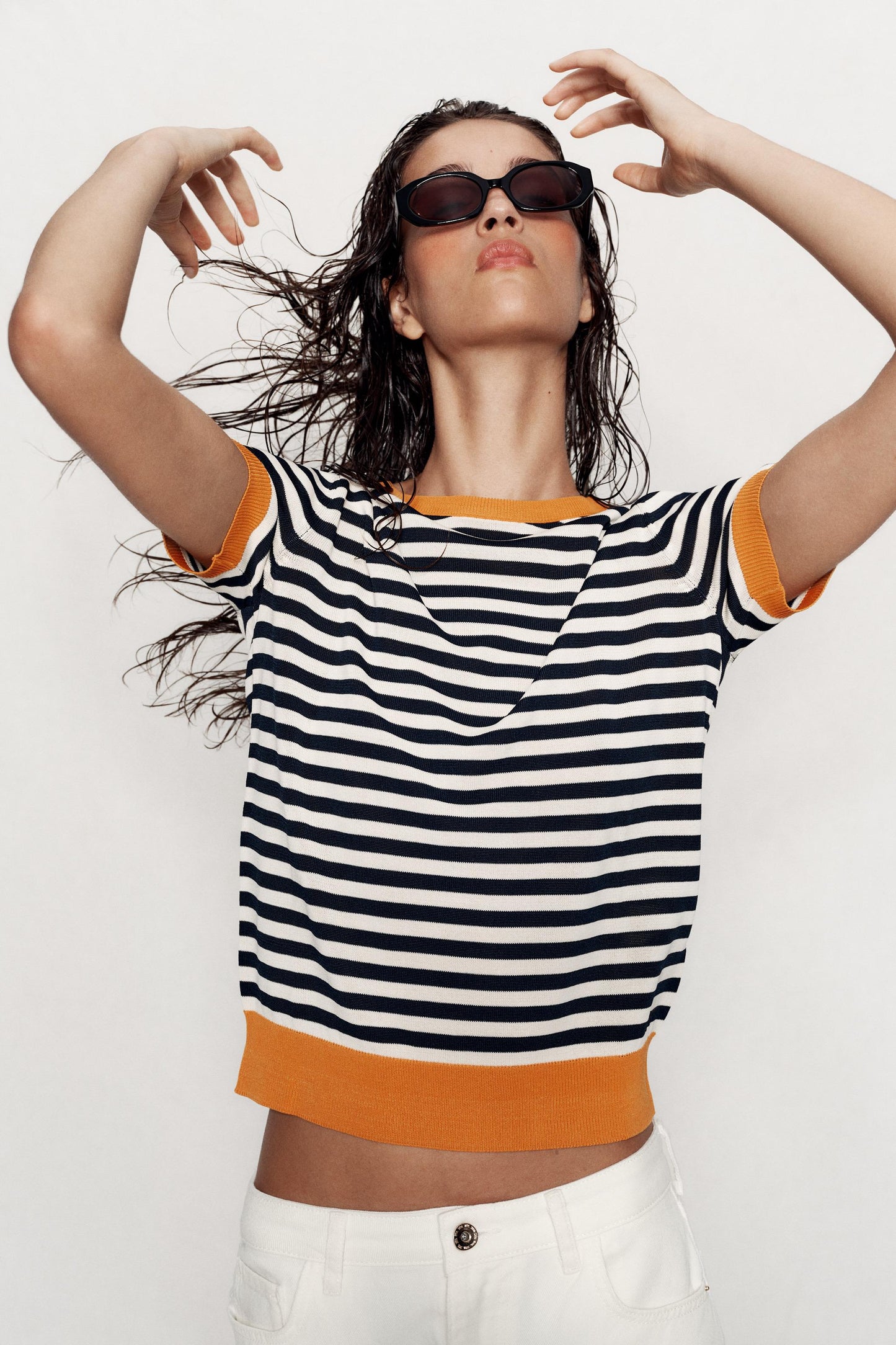 Bivorry™ - Striped Knit Top