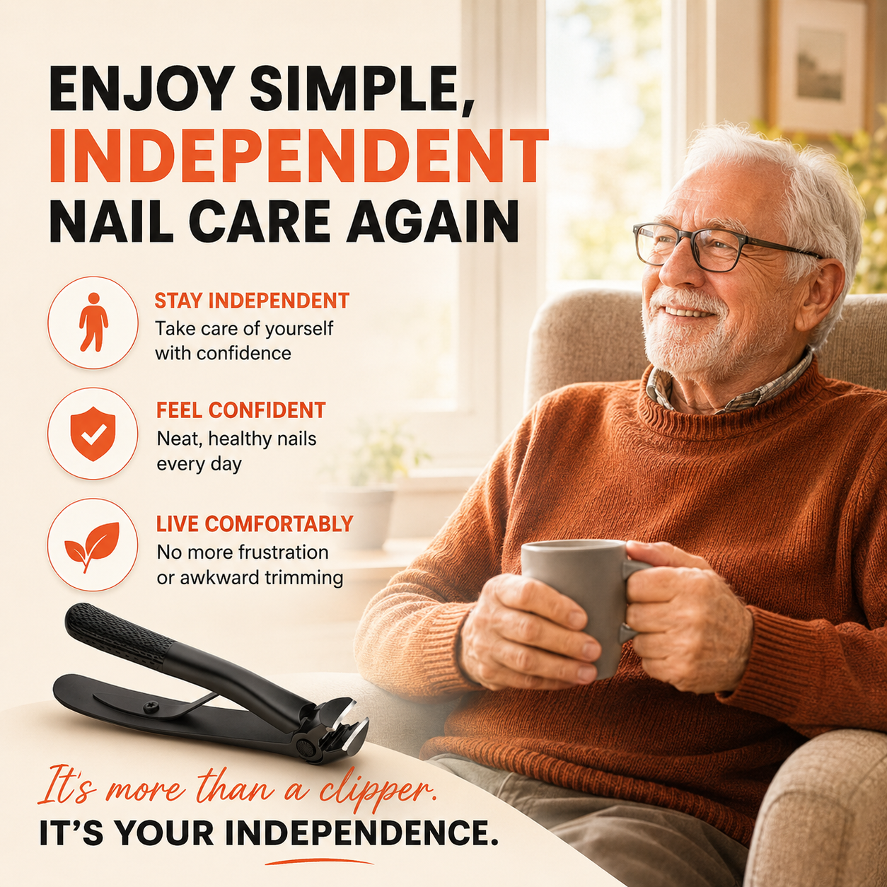 Anti-Splash Nail Clippers