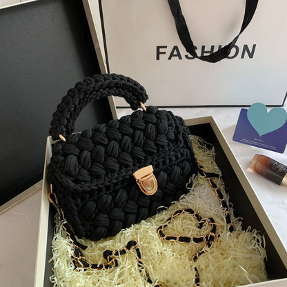 Vintage Hand-Woven Bag