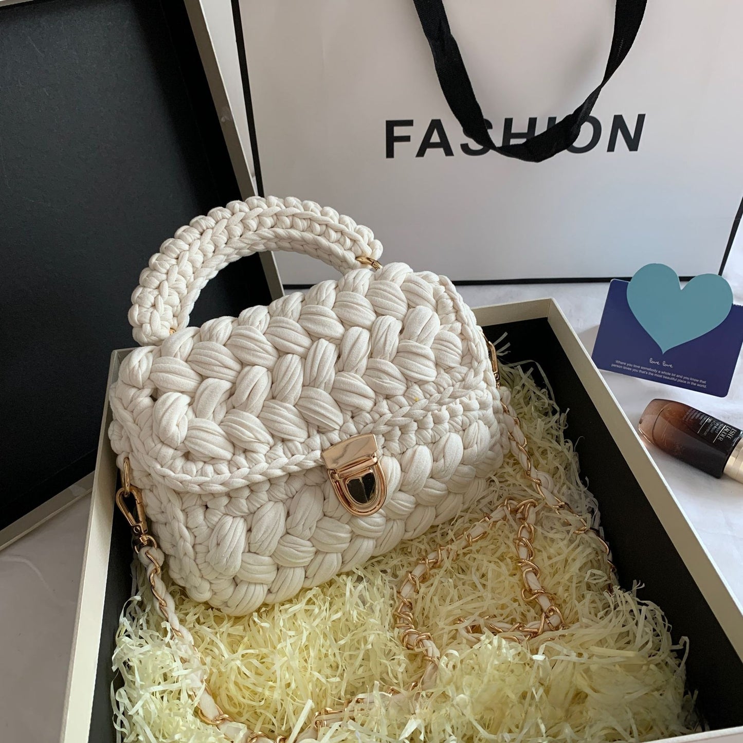 Vintage Hand-Woven Bag