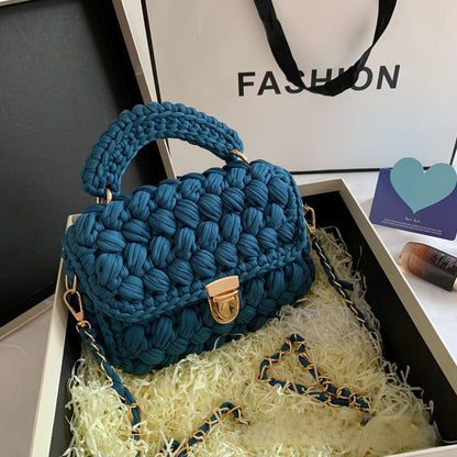 Vintage Hand-Woven Bag