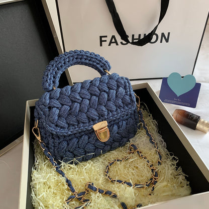 Vintage Hand-Woven Bag