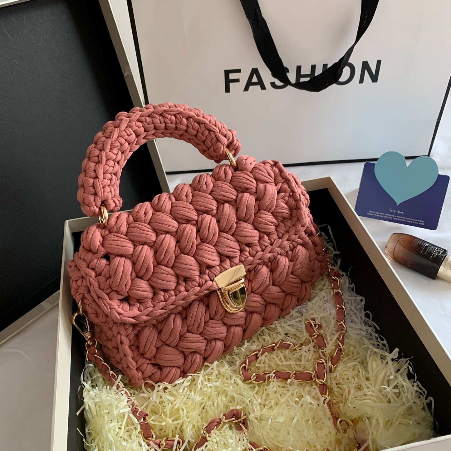 Vintage Hand-Woven Bag
