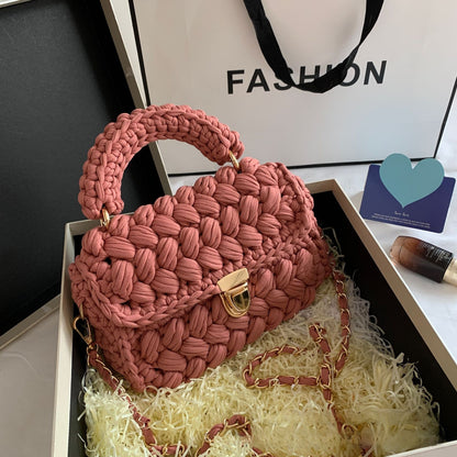 Vintage Hand-Woven Bag