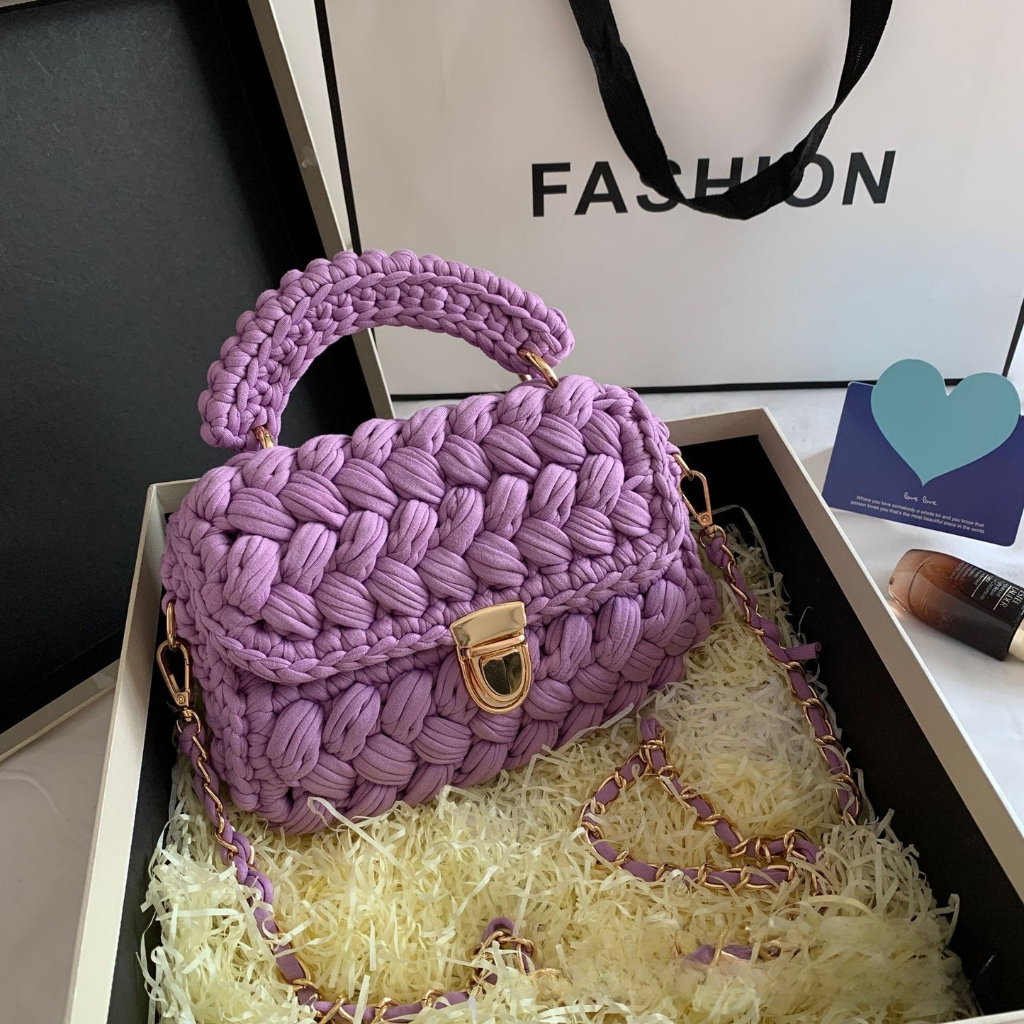 Vintage Hand-Woven Bag