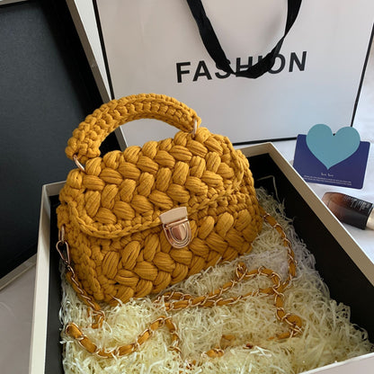 Vintage Hand-Woven Bag