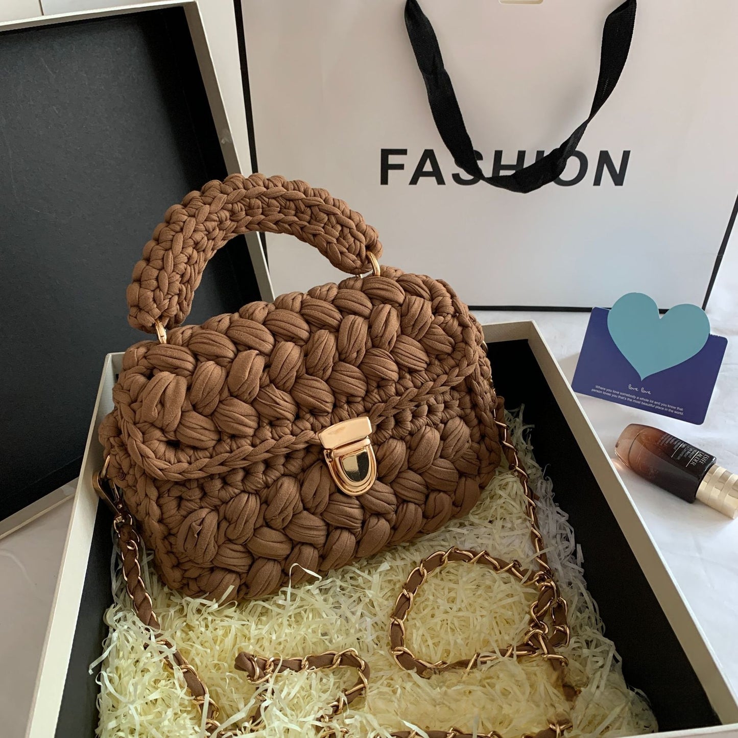 Vintage Hand-Woven Bag