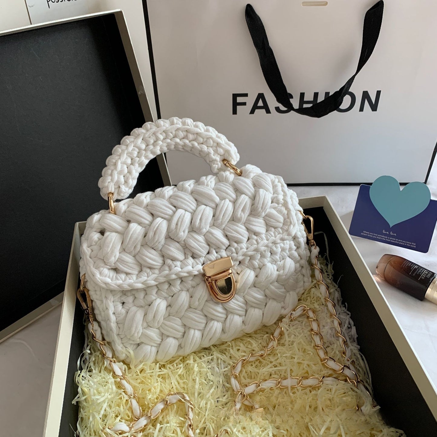 Vintage Hand-Woven Bag