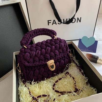 Vintage Hand-Woven Bag