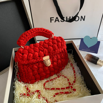 Vintage Hand-Woven Bag