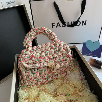Vintage Hand-Woven Bag