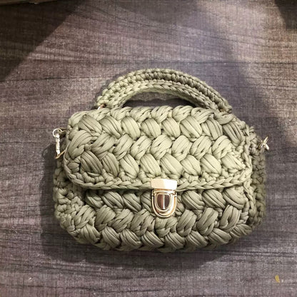 Vintage Hand-Woven Bag