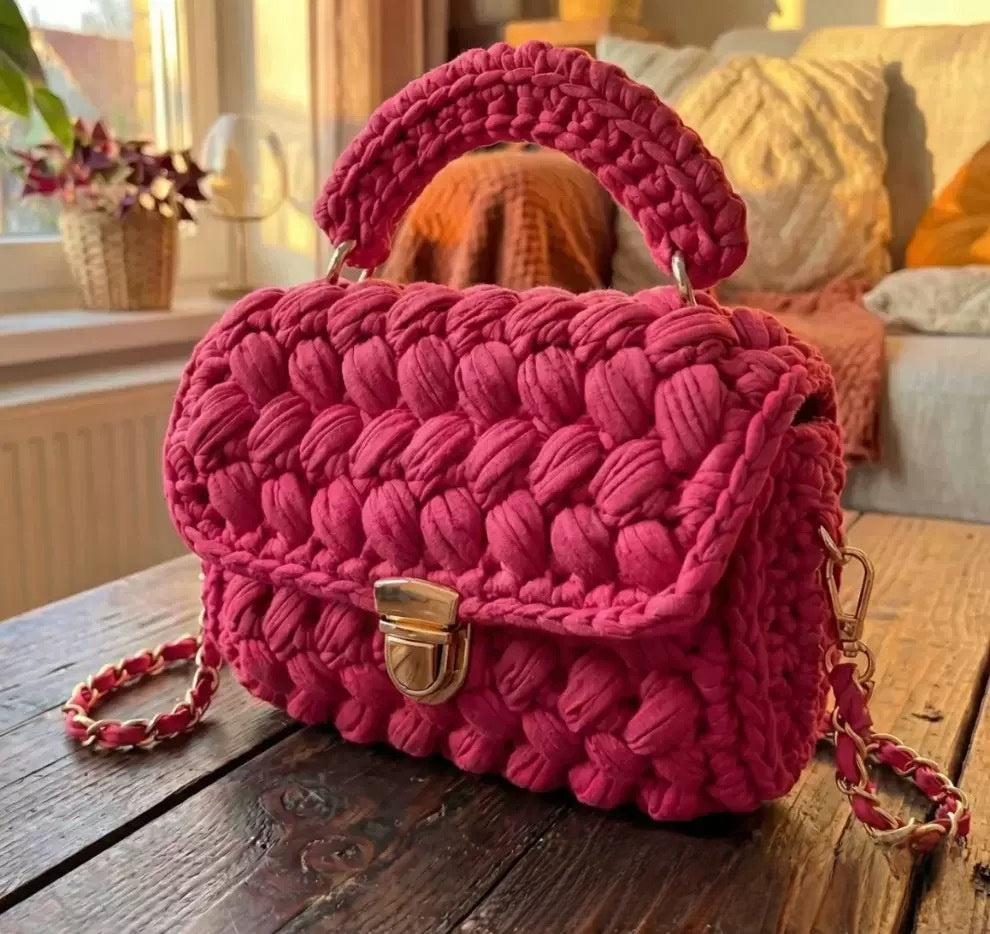 Vintage Hand-Woven Bag